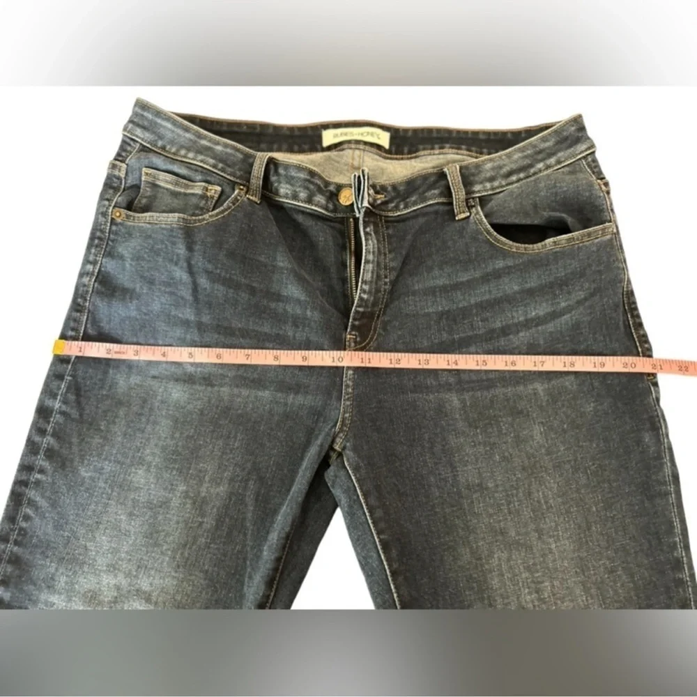 Rubies + Honey Women's Blue Bootcut Jeans Size 16  5-Pocket‎ - Picture 3 of 10